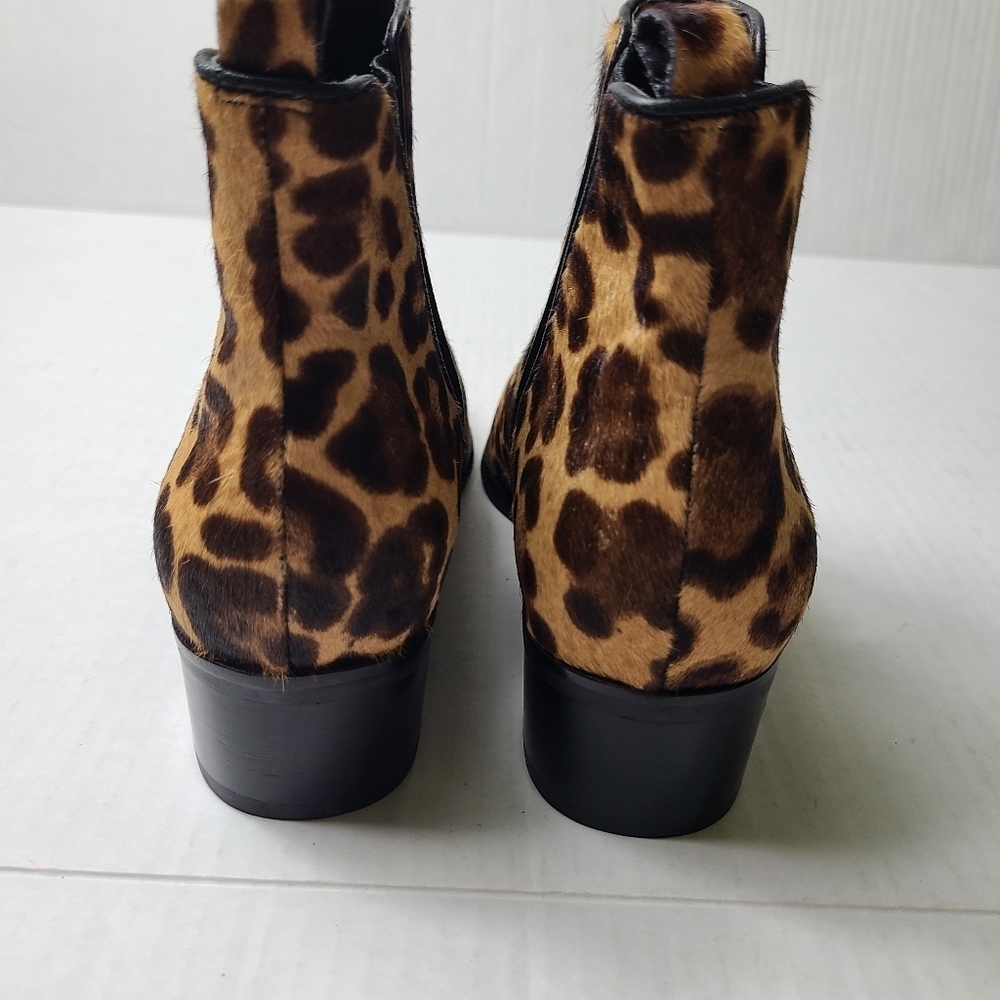 NEW MARC FISHER LTD yalely cow hair ankle booties - Picture 5 of 7